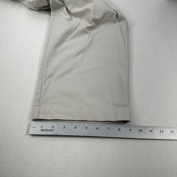 Dockers Men's Size 36X30 Pant Flat Front Straight Leg Beige Preowned - Picture 8 of 11